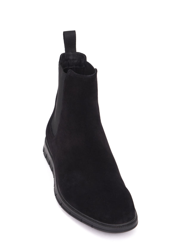Brushed Suede Chelsea Boot